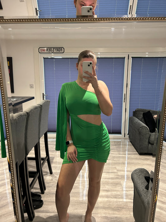 Niamh dress green
