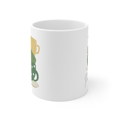 A little bit of positivi-tea! 11oz White Mug