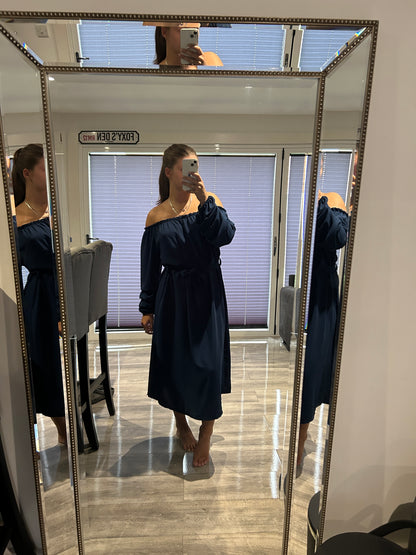 Adele dress navy