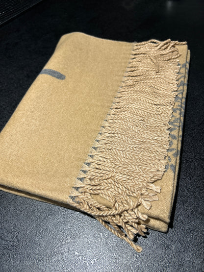 Tree scarf beige